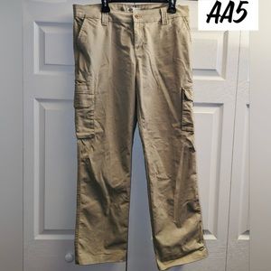 Women’s Dickies relaxed fit khaki cargo pants